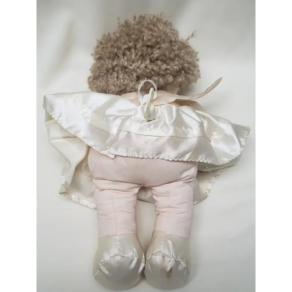 Vintage Cacos Wind Up Musical When You Wish Upon A Star Angel Doll